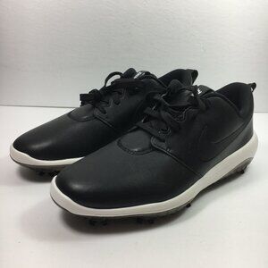 Nike Men's Roshe G Tour Leather Golf Cleats AR5580-001 Black Size 9.5